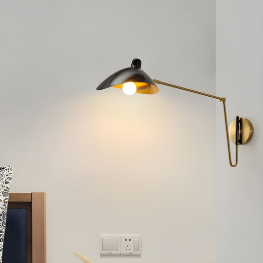 Applique murale industrielle en métal pour la maison, éclairage intérieur de style vintage