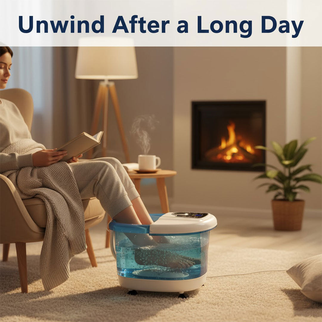 Fußbad-Massager - Hydrotherapie - Heizfunktion