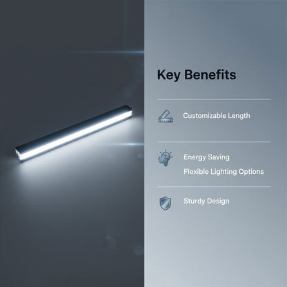 LED Unterbauleuchte - Ultra Dünn - Anpassbare Länge