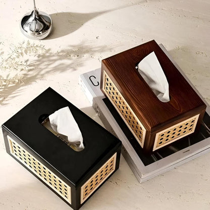 Porte-mouchoirs minimaliste et moderne de style Japandi pour la décoration intérieure