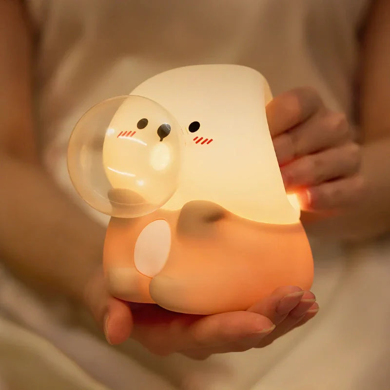 Nachttischlampe mit Touch-Steuerung – Niedliches Nachtlicht fürs Schlafzimmer