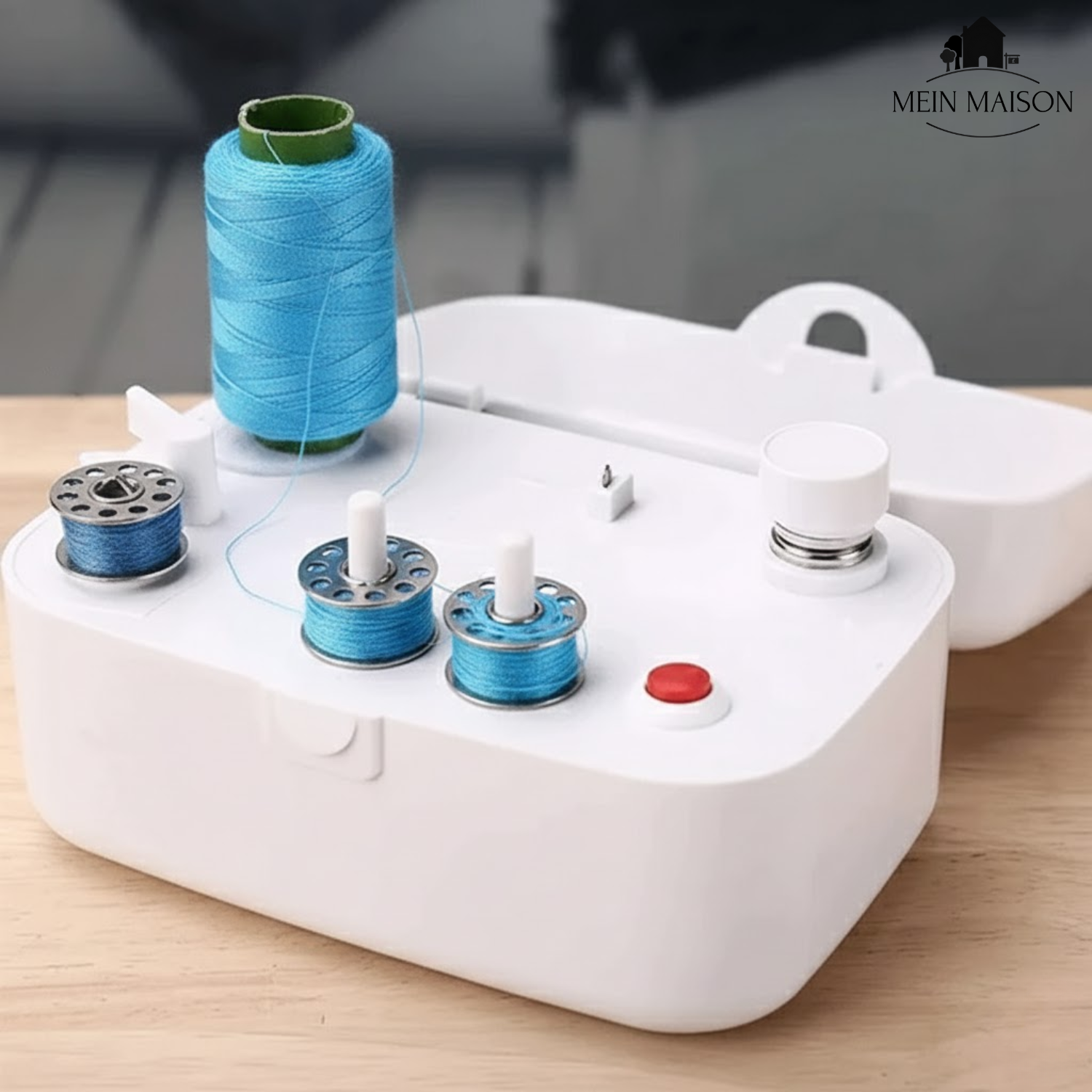 SwiftSewing – Kontinuierliches Nähen mit schnellem, tragbarem Spulenwickler