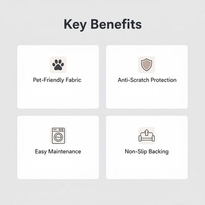 Sofaüberzug - Haustierfreundlich - Chenille-Stoff