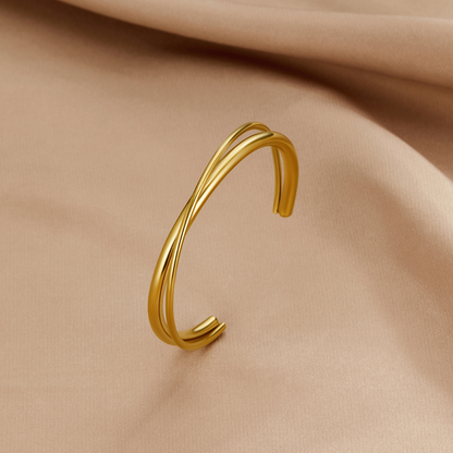 Waverly - Gold Twist Bracelet — crafted for everyday quality.