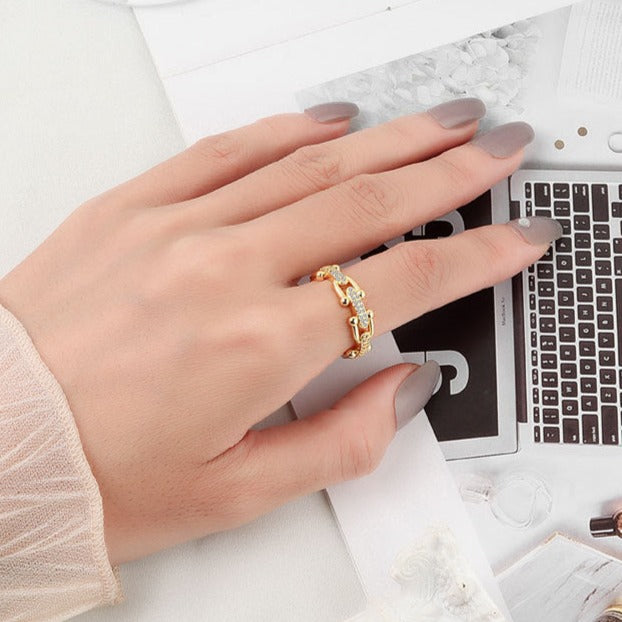 Bague Sophie - Cristal Or — conçue pour une qualité au quotidien.