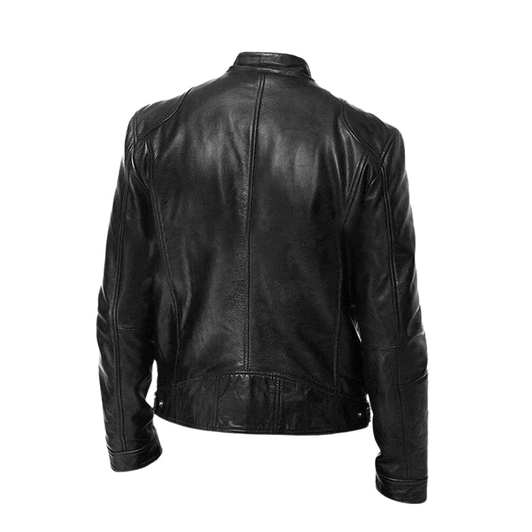Veste en cuir | Artiste | Lederimitat | Veste motard | Veste en cuir pour hommes