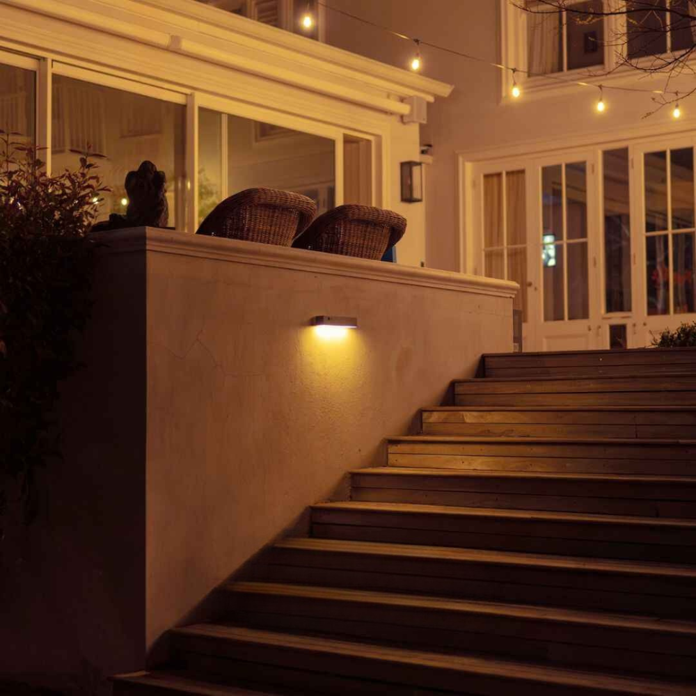 Appliques murales solaires extérieures avec détecteur de mouvement – ​​Luminosité réglable, résistantes aux intempéries