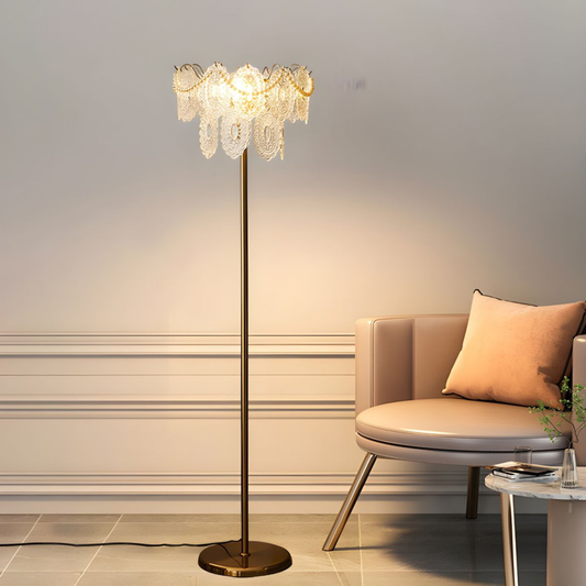 Lampadaire LED nordique pour salon, éclairage moderne et réglable, décoration élégante pour la maison