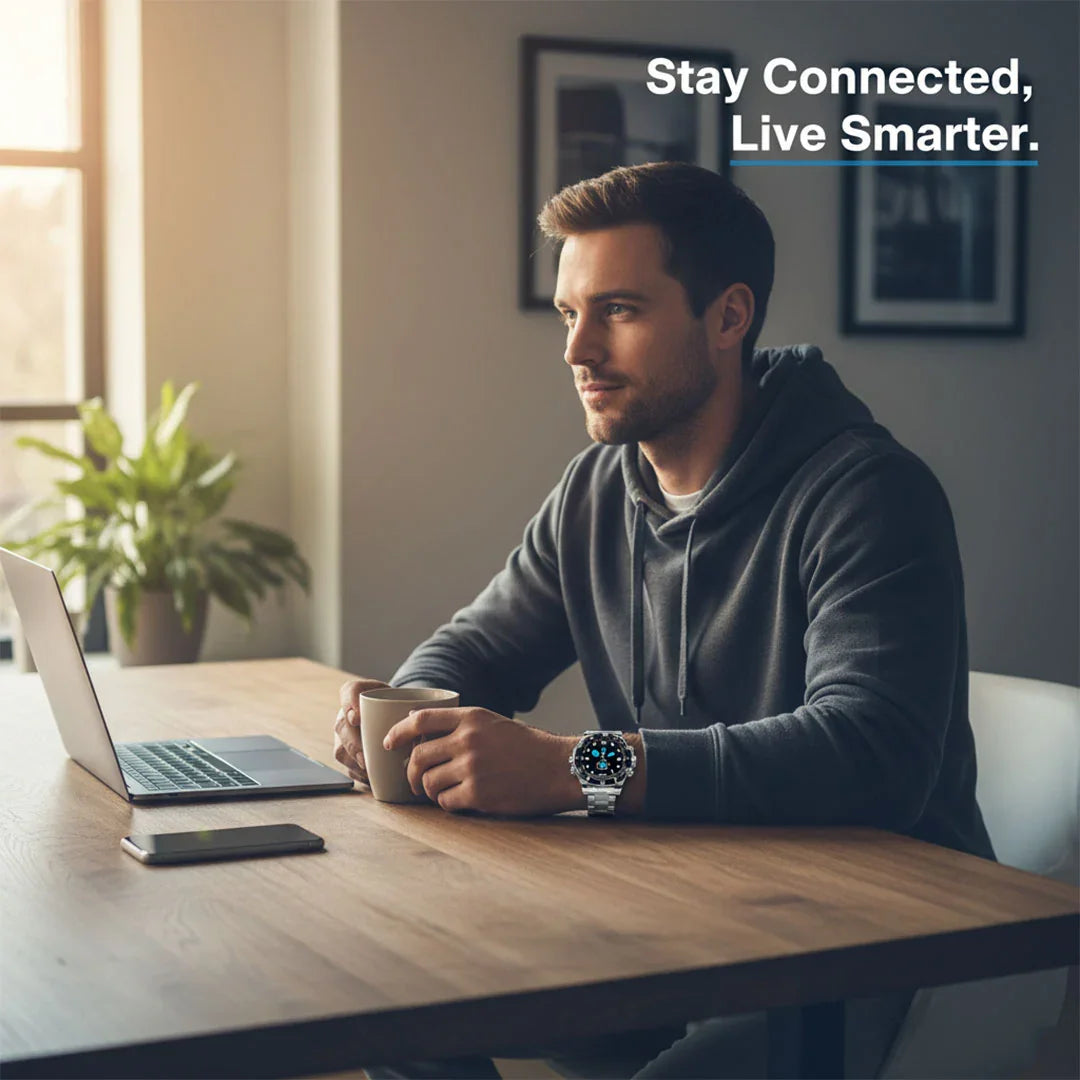 Smartwatch - Bluetooth-Konnektivität - Aktivitätsverfolgung