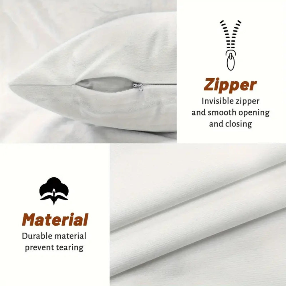 Gouden Fluwelen Kerstkussenslopen