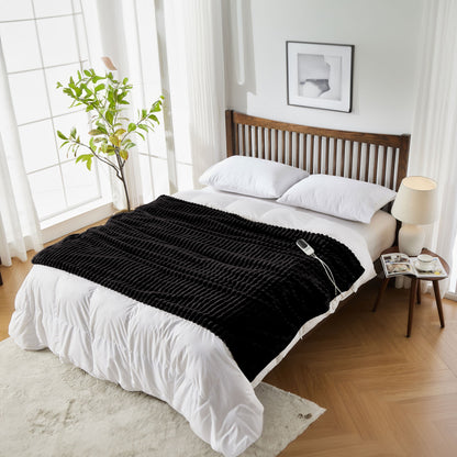 Neo Zwarte Elektrische Deken Verwarmde Couverture polaire