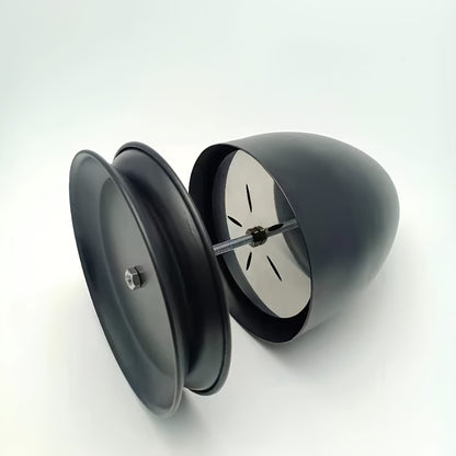 Black Tea Light Candle Warmer Kit with Hand Warmer & Holder - Flameless Heating for Home & Garden