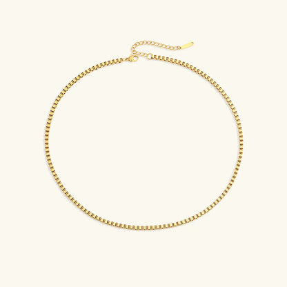 Collier Jocelyn - Chaîne à maillons carrés — conçu pour une qualité au quotidien.
