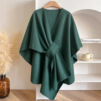 Luxueuze Poncho Winddichte Sjaaljas