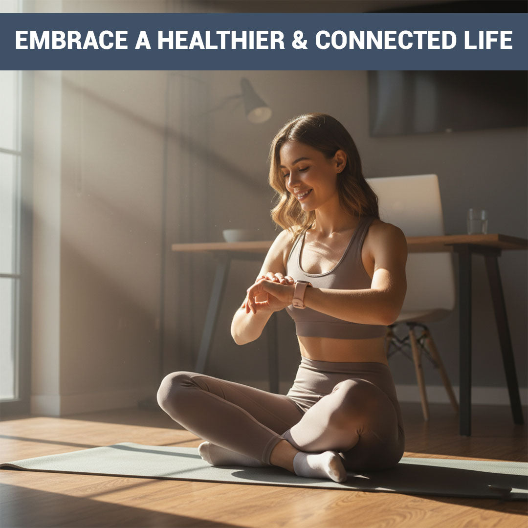 Smartwatch - Suivi du bien-être - Connexion Bluetooth