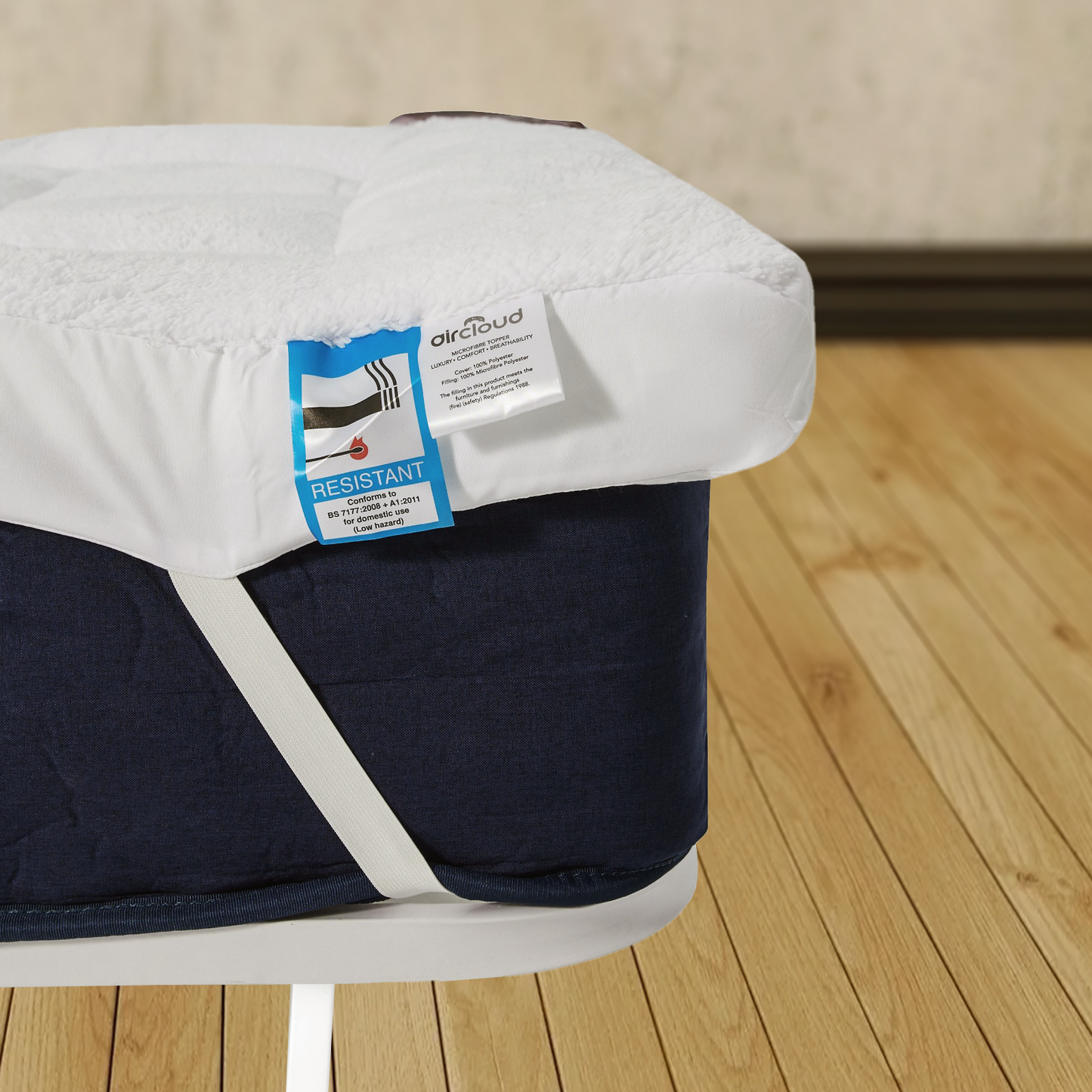 10 cm dicker Teddy-Matratzentopper für extra Komfort und Unterstützung