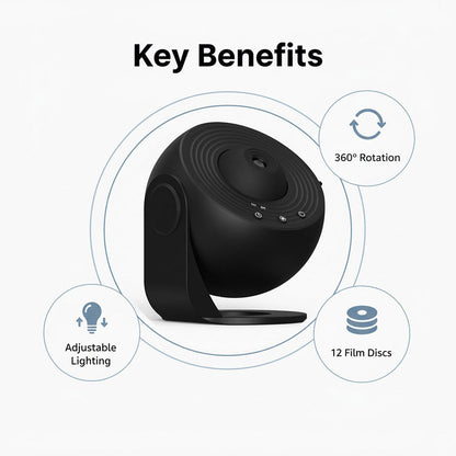 Projecteur pour enfants - Ciel étoilé - Prise USB