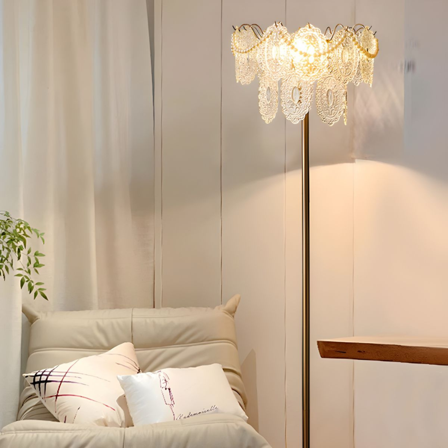 Lampadaire LED nordique pour salon, éclairage moderne et réglable, décoration élégante pour la maison