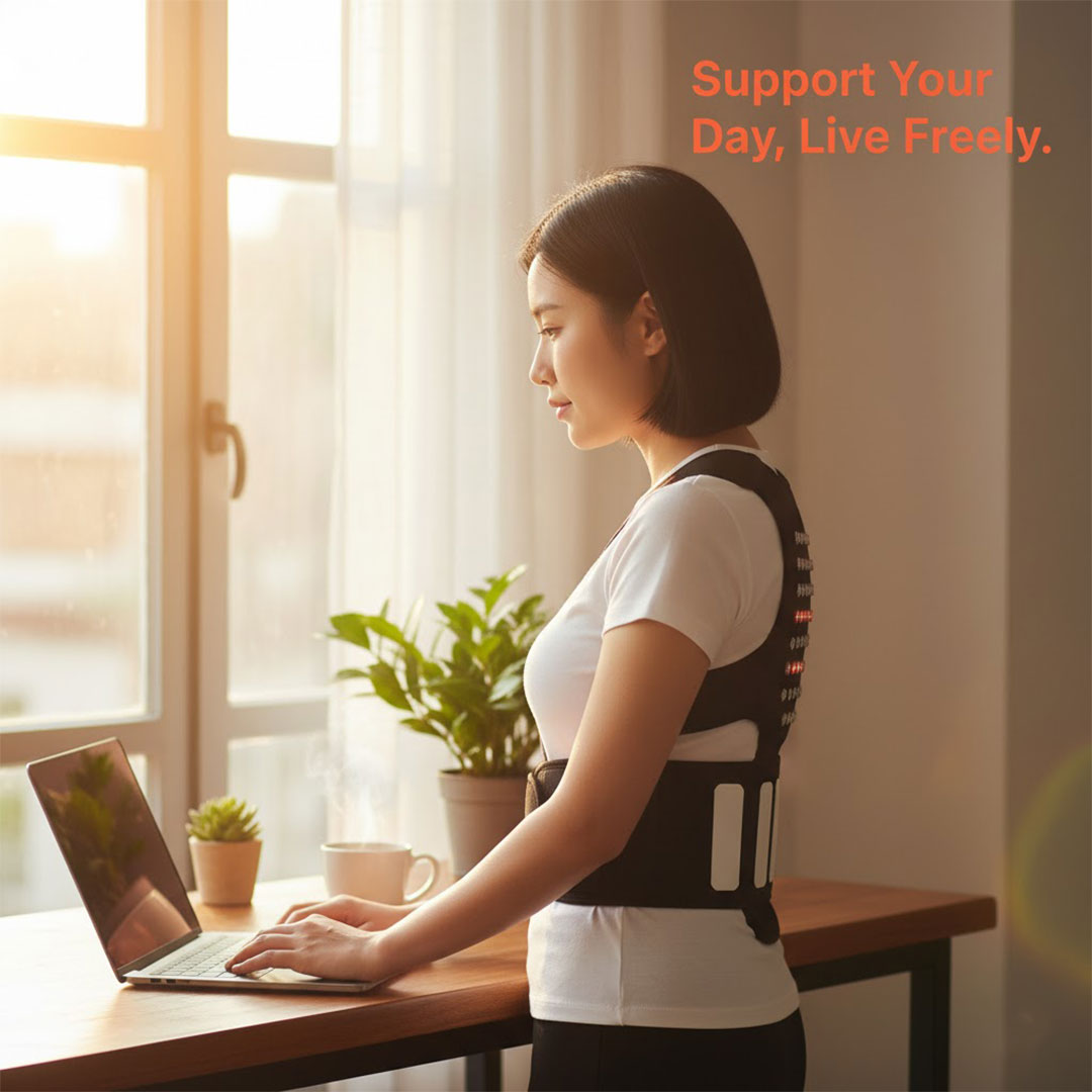 Rückenstützgurt - Magnetisches Design - Formulaire de Passe Verstellbare