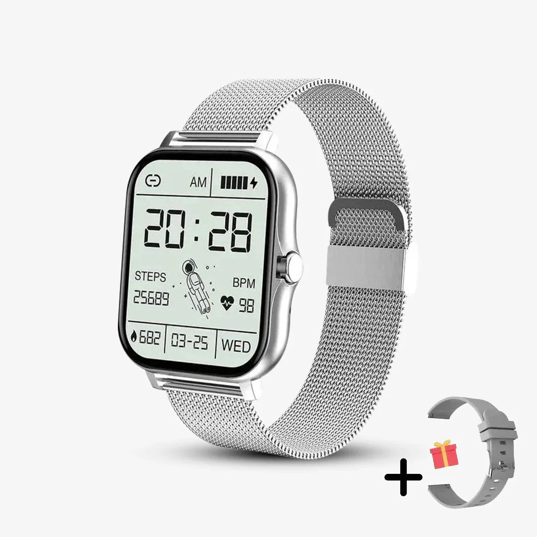 Damen Smartwatch - Schlankes Design - Gesundheitsüberwachung