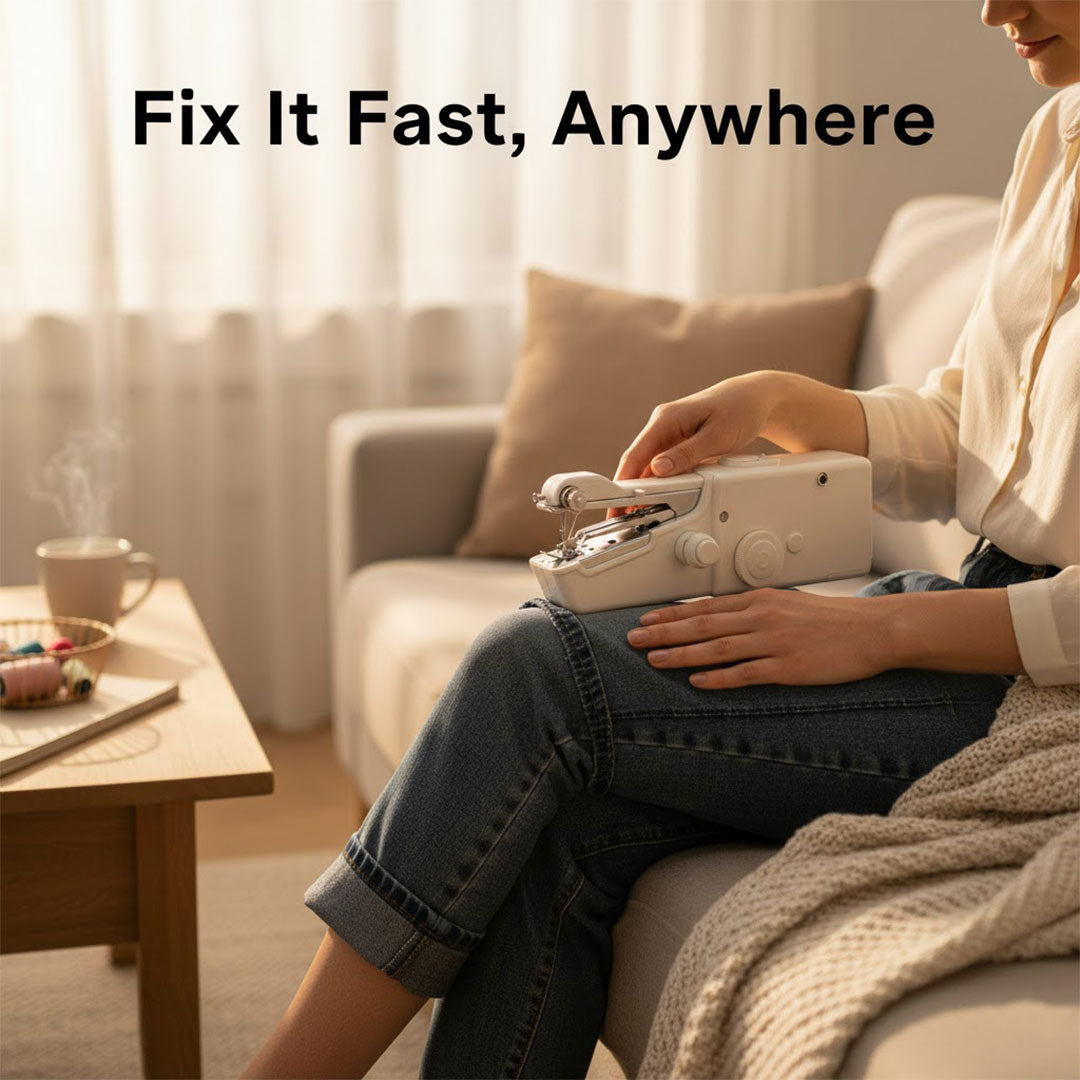 Tragbare Nähmaschine - Handheld-Design - Kompakte Größe