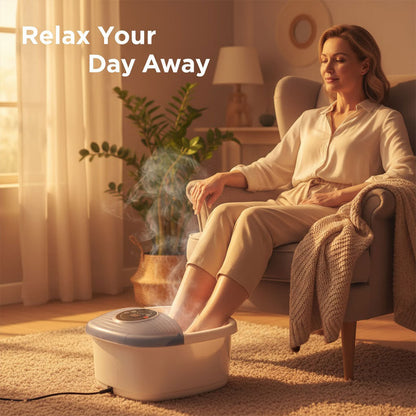 Fußbad - Temperaturregelung - Blasenfunktion