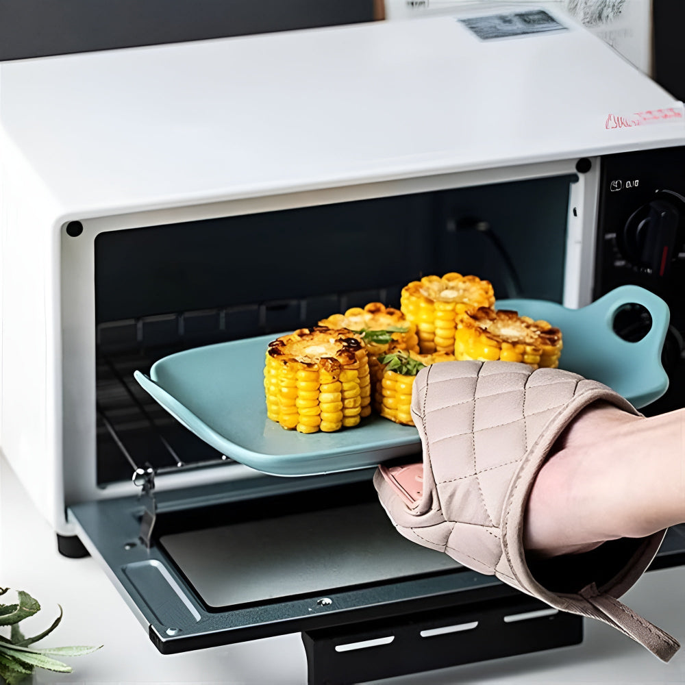 Silikon-gepolsterte hitzebeständige Küchenhandschuhe