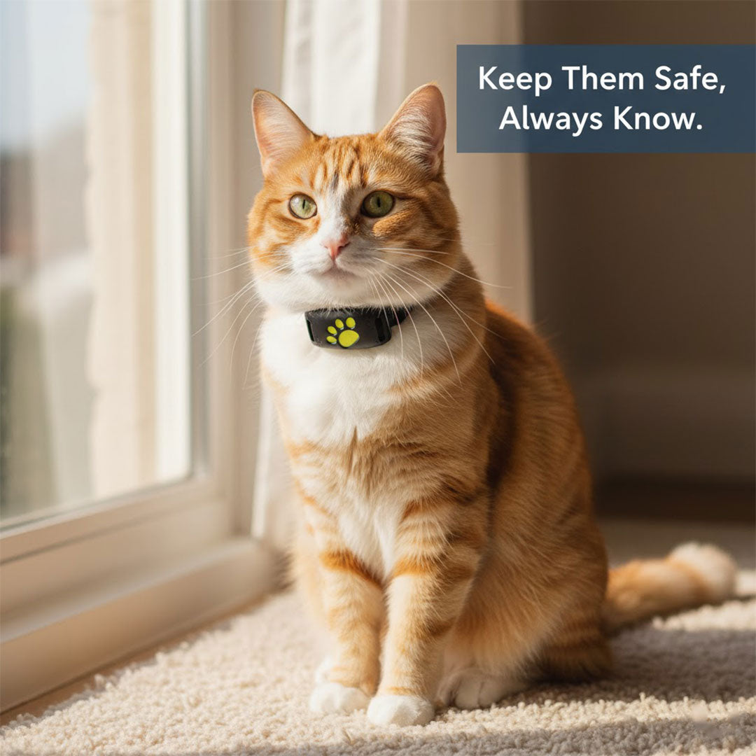 GPS Katzenhalsband - Suivi électronique - Satellitentechnologie