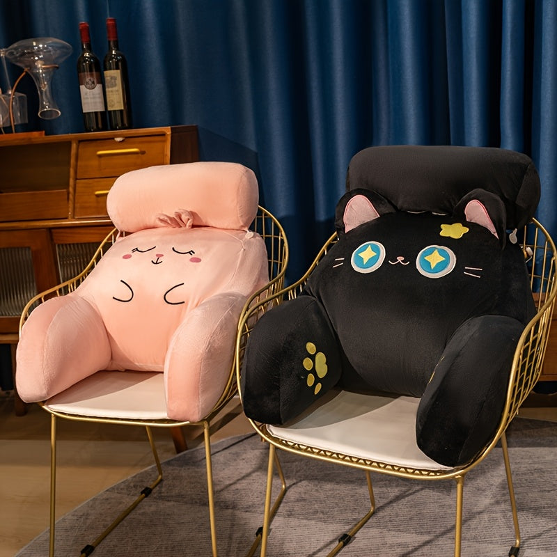 Cuddle Cushion: Ergonomic Reading Pillow for Back Support, Washable, Adjustable for Beds & Sofas