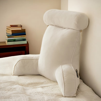 Cuddle Cushion - Ergonomic Back Support Pillow for Reading, Soft Large Cushion for Beds & Sofas
