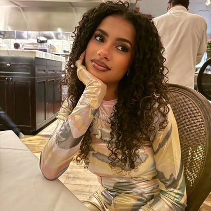 Collier Esme - Initiale en forme de bulle avec diamant — conçu pour inspirer votre style de vie.