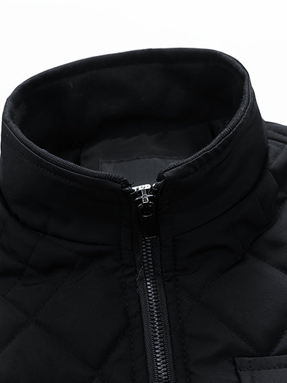 Veste d'extérieur à fermeture éclair intégrale pour hommes – Robuste et chaude pour les hommes mouillés