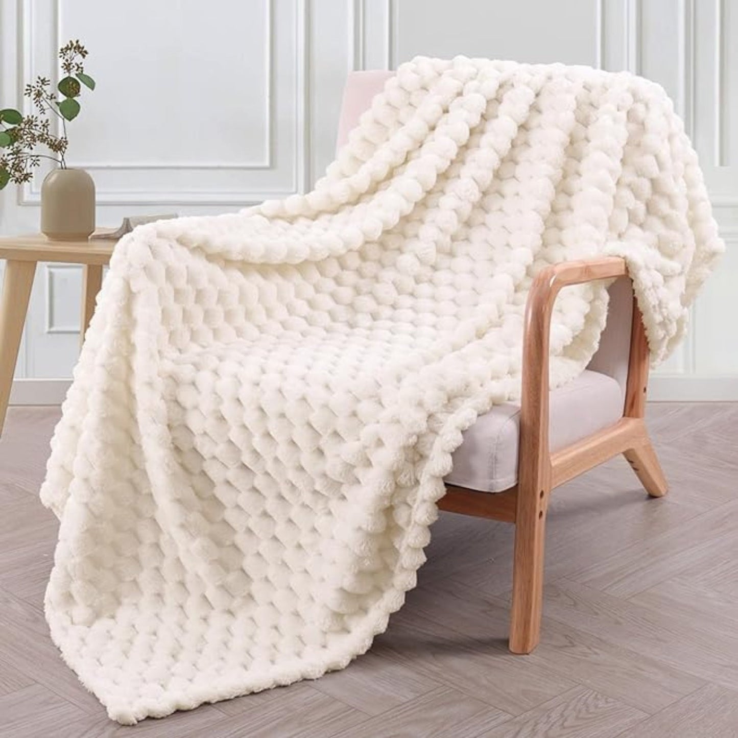 Cozy Marshmallow Throw Blanket for Soft Warmth and Comfort