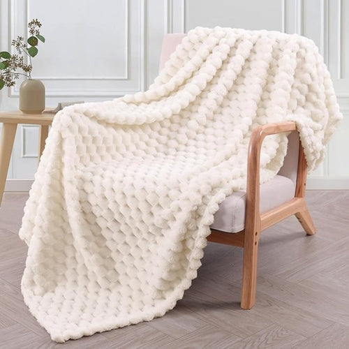 Cozy Marshmallow Throw Blanket for Soft Warmth and Comfort