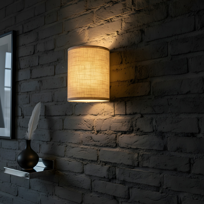 1+1 Gratis Stoff-Wandlampen