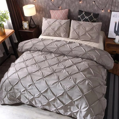 Airweave Pintuck 3-Piece Quilt Cover Set | Soft Bedding Set