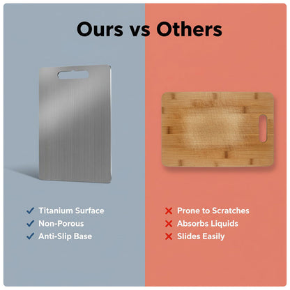Schneidebrett - Titanoberfläche - Accessoire de cuisine