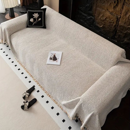 chaussons à rayures et chevrons