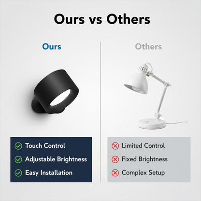 Berührungsgesteuerte Lampe - Einstellbare Helligkeit - Stimmungslicht