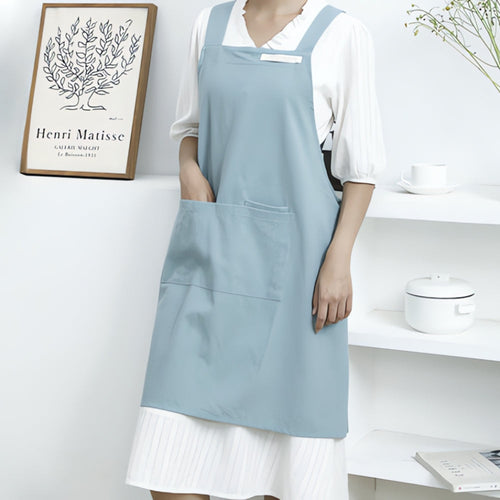 Minimalistisches Kreuz-Back-Schürze