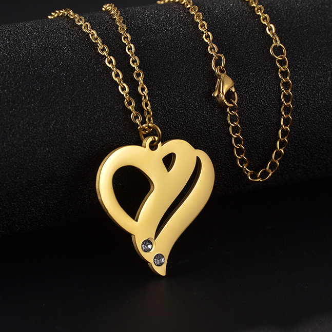 Leila - Hearts Forever Name Necklace — crafted for everyday quality.