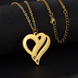 Leila - Hearts Forever Name Necklace — crafted for everyday quality.