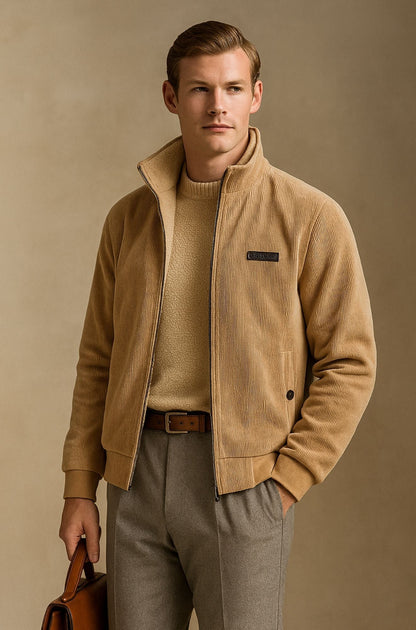 Miles Herrenjacke – Manteau d'hiver chaud gefütterter