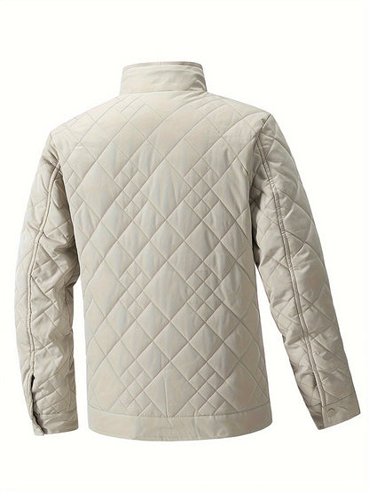 Veste d'extérieur à fermeture éclair intégrale pour hommes – Robuste et chaude pour les hommes mouillés