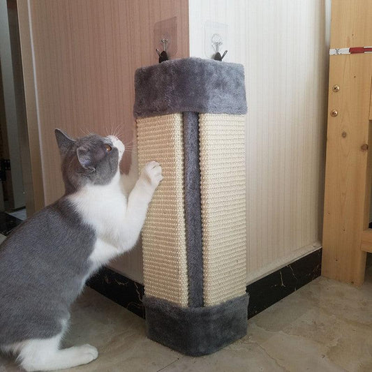 Griffoir pliable et écologique pour chat, à fixer au mur