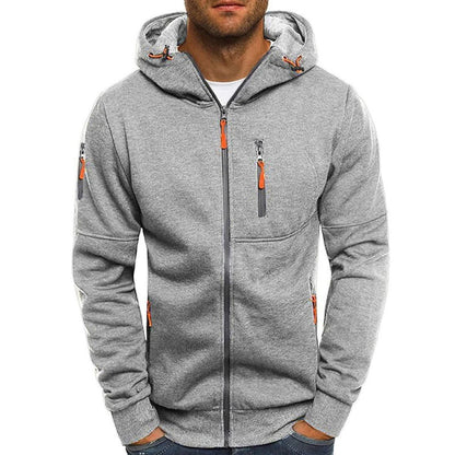 Reißverschluss Sweat à capuche - Lässig - Chaud - Sweat à capuche zippé - Sweat à capuche pour hommes