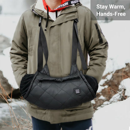 Tragbarer Handwärmer Muff - Einstellbare Temperatur - USB-Betrieb