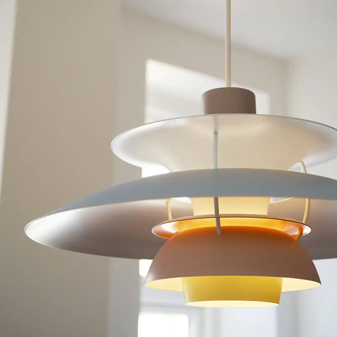 Zeitgemäße LED Deckenlampe rund – Dimmbar & Dauerhaft – Stilvolle Beleuchtung für Wohnzimmer, Esszimmer & Büro