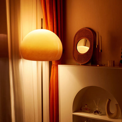 Lampadaire champignon rétro – Éclairage LED style vintage pour salon et chambre