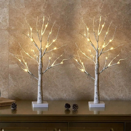 Décoration lumineuse en forme de bouleau pour la maison, décoration intérieure pour les fêtes